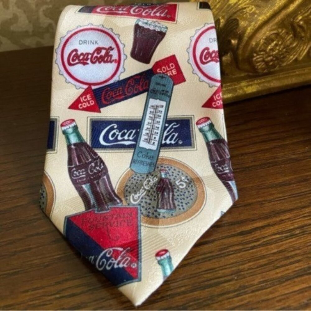 Coca Cola Theme Tie.